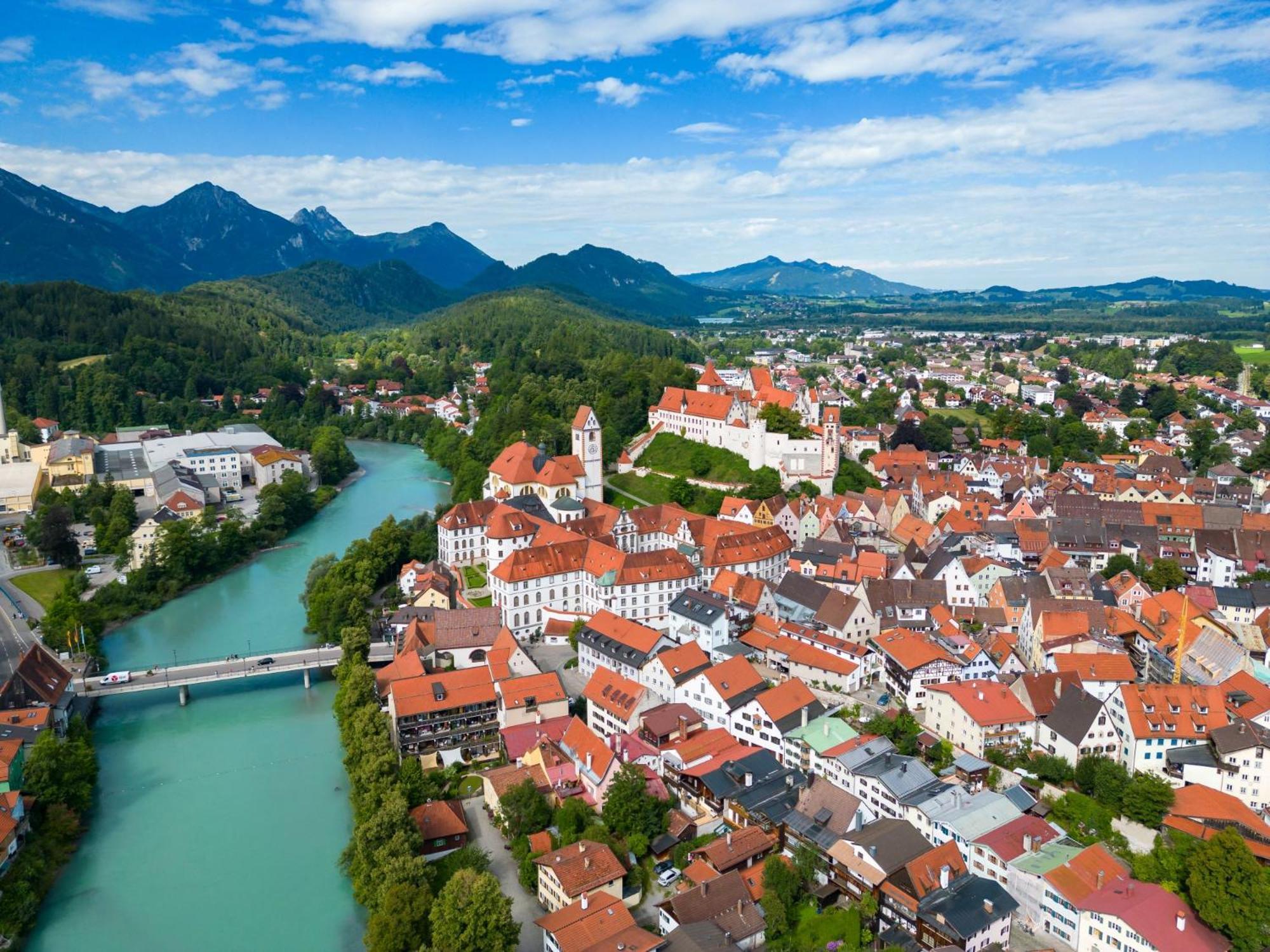 Füssen Ferienwohnung Hohenstaufen מראה חיצוני תמונה